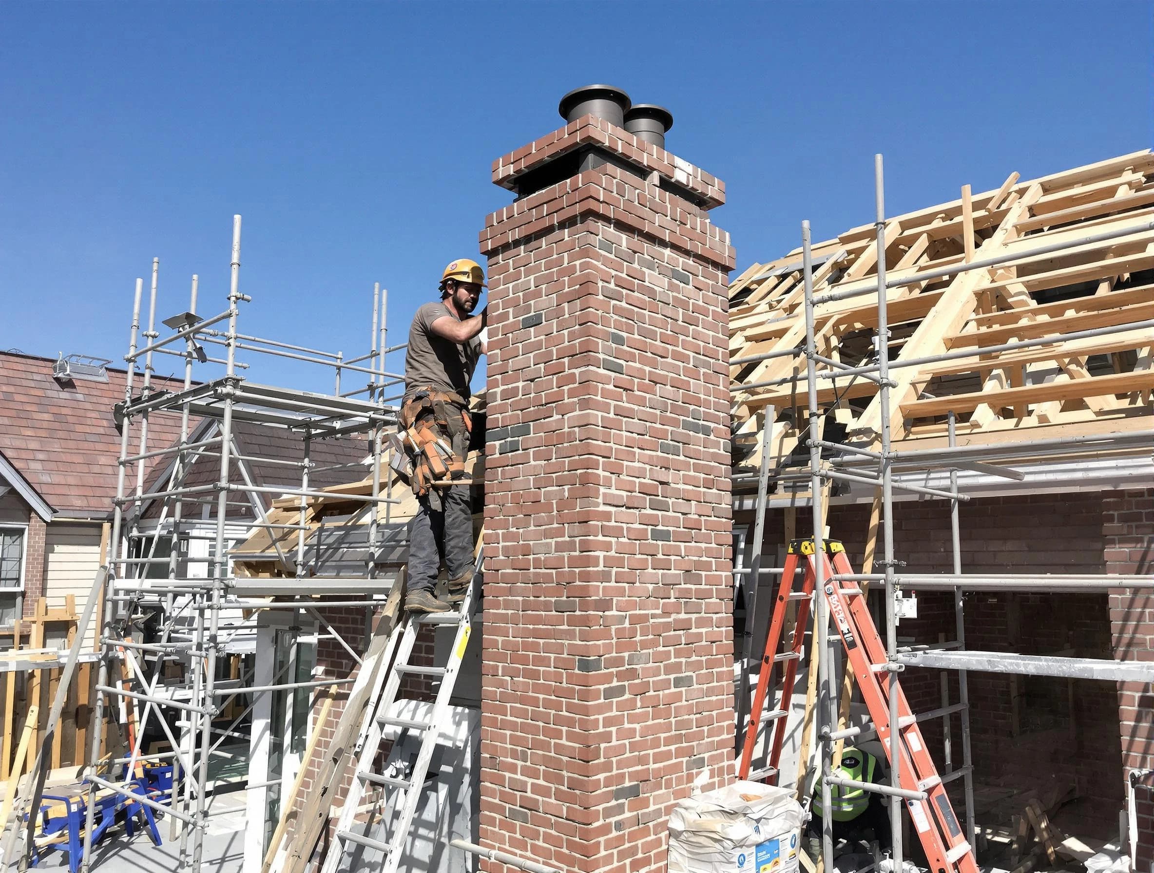 New chimney installation completed by McKeesport Chimney Sweep in McKeesport, PA