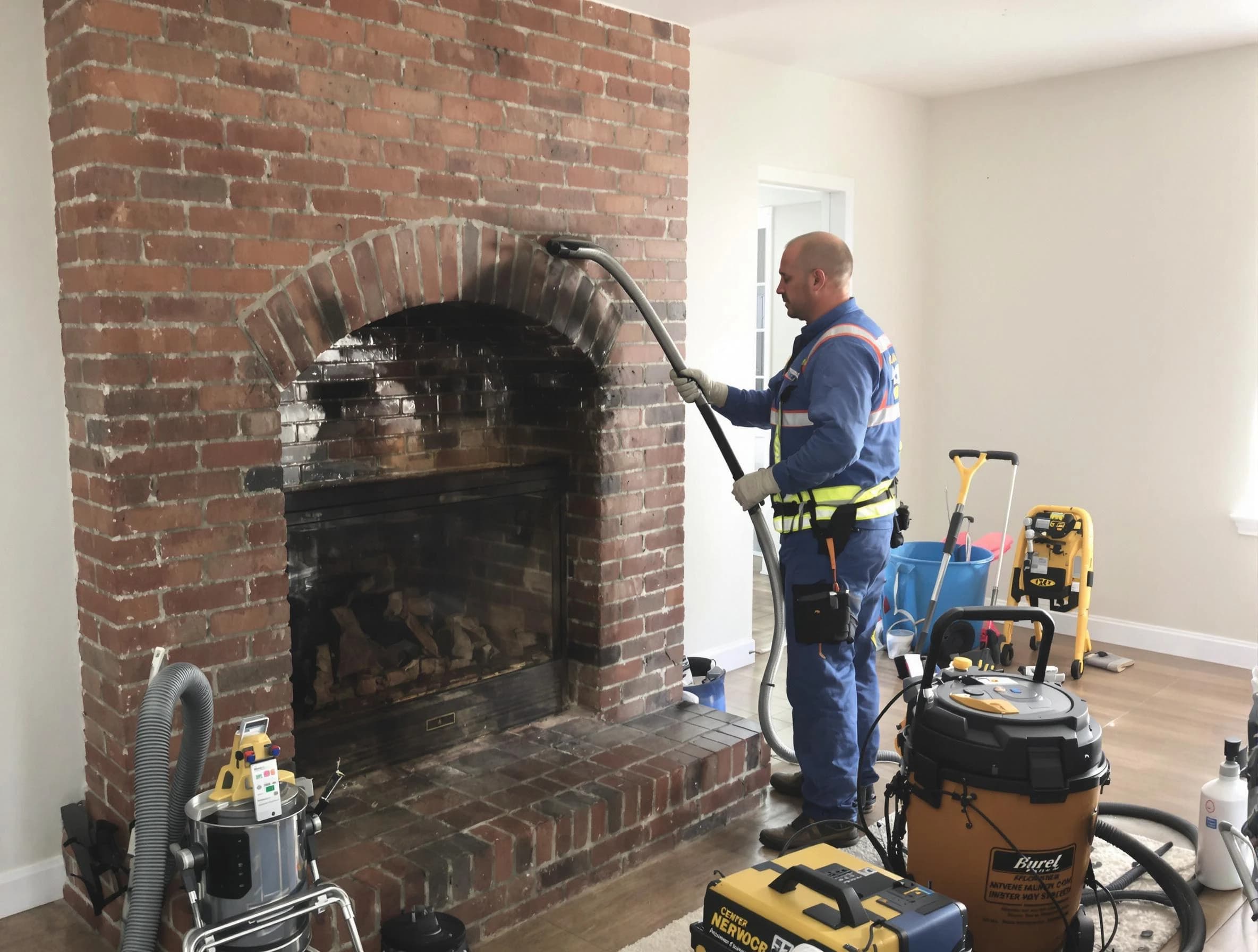 McKeesport Chimney Sweep expert performing detailed chimney sweep in McKeesport, PA