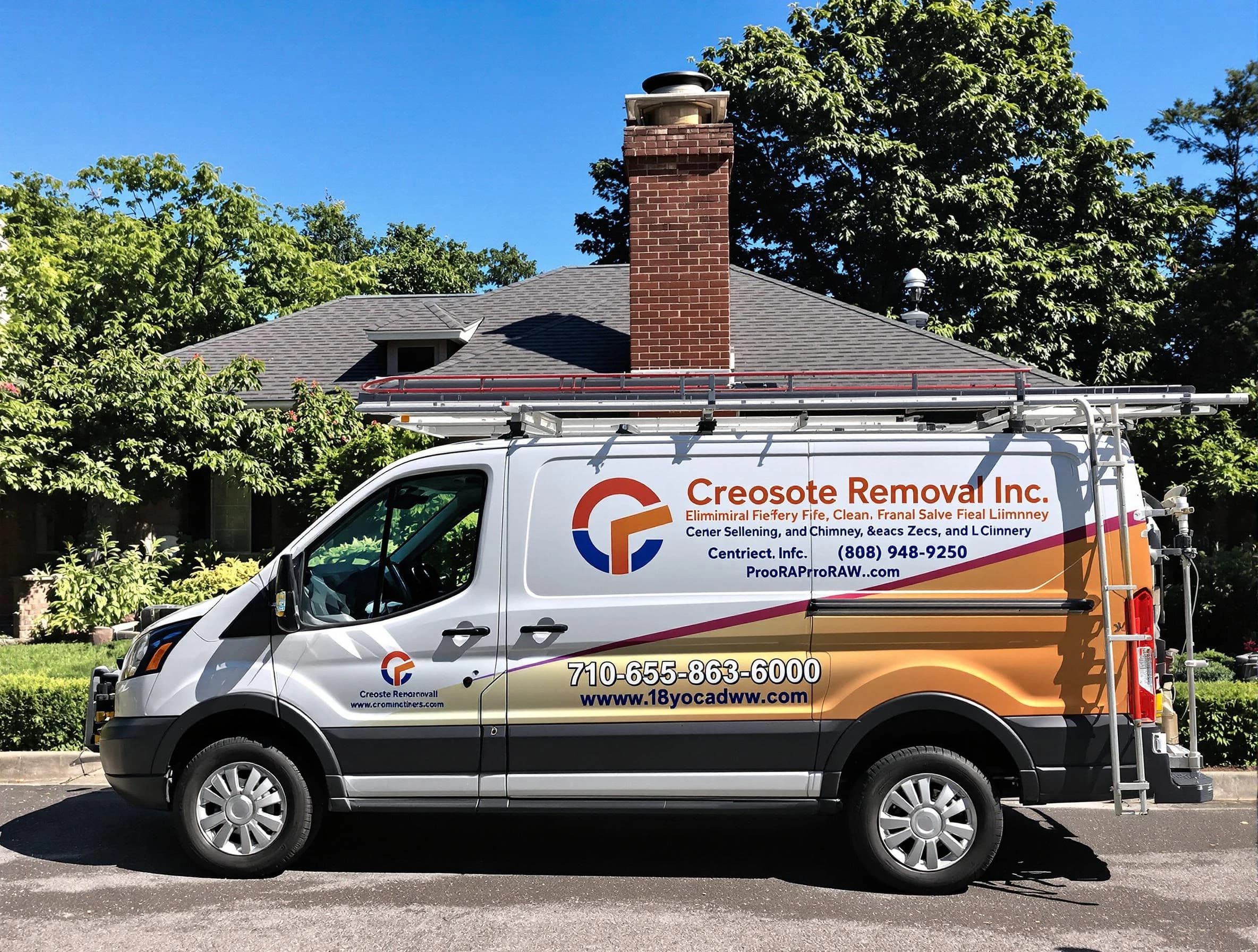 McKeesport Chimney Sweep technician removing creosote safely in McKeesport, PA