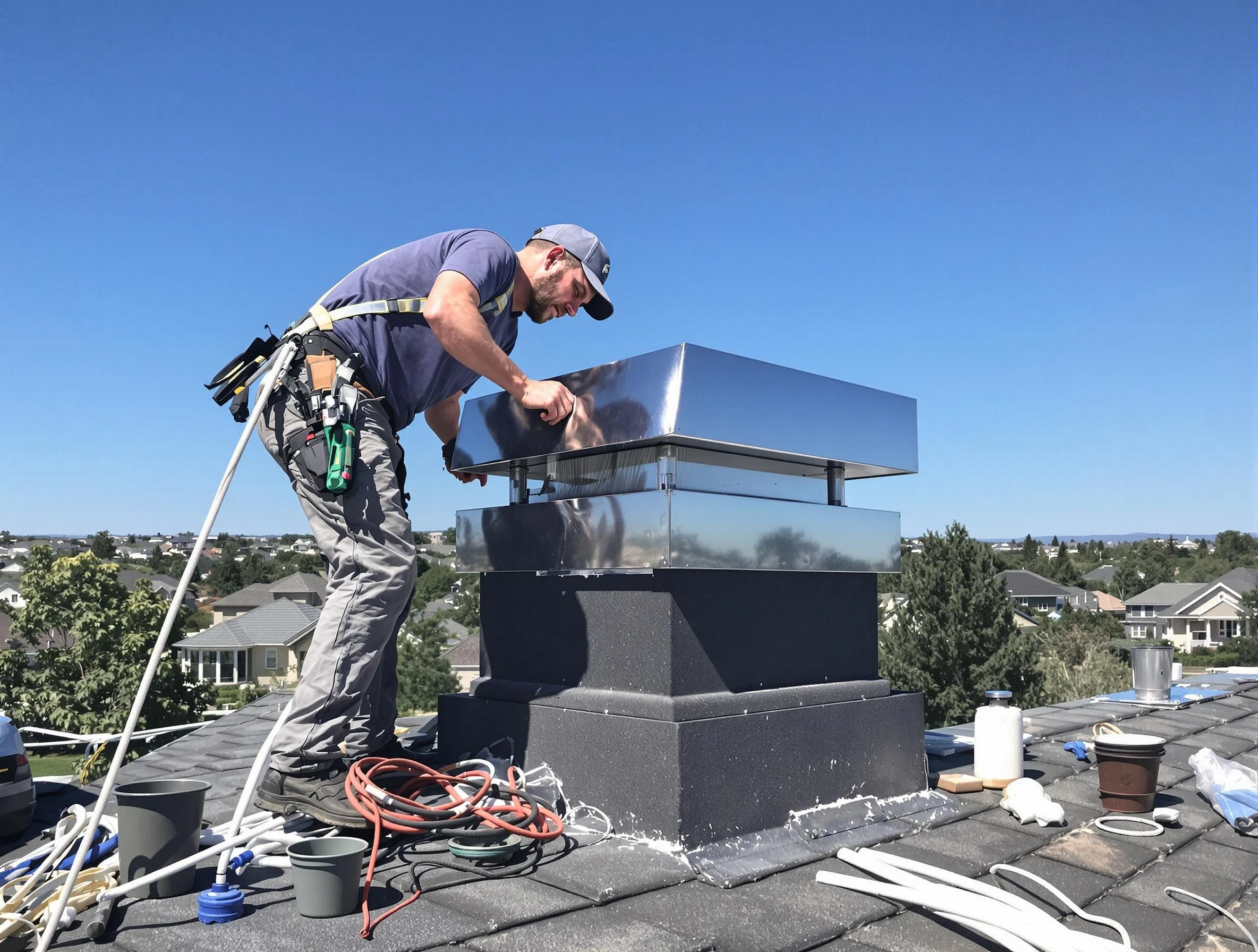 Chimney Cap Services in McKeesport