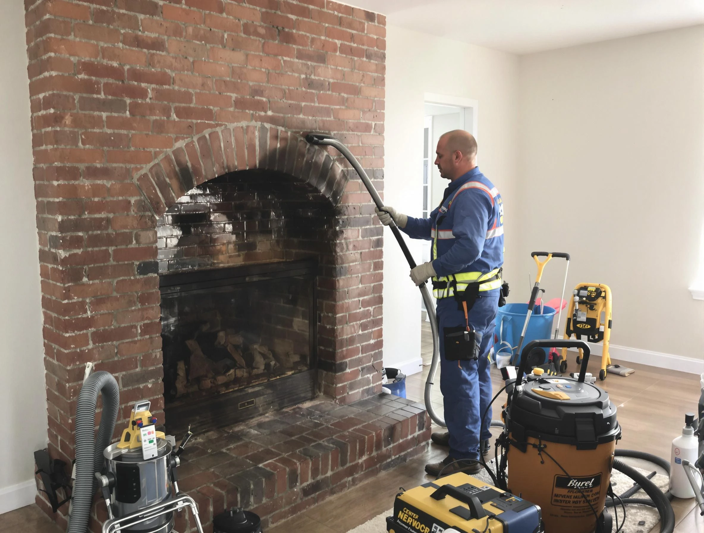 McKeesport Chimney Sweep expert performing detailed chimney sweep in McKeesport, PA